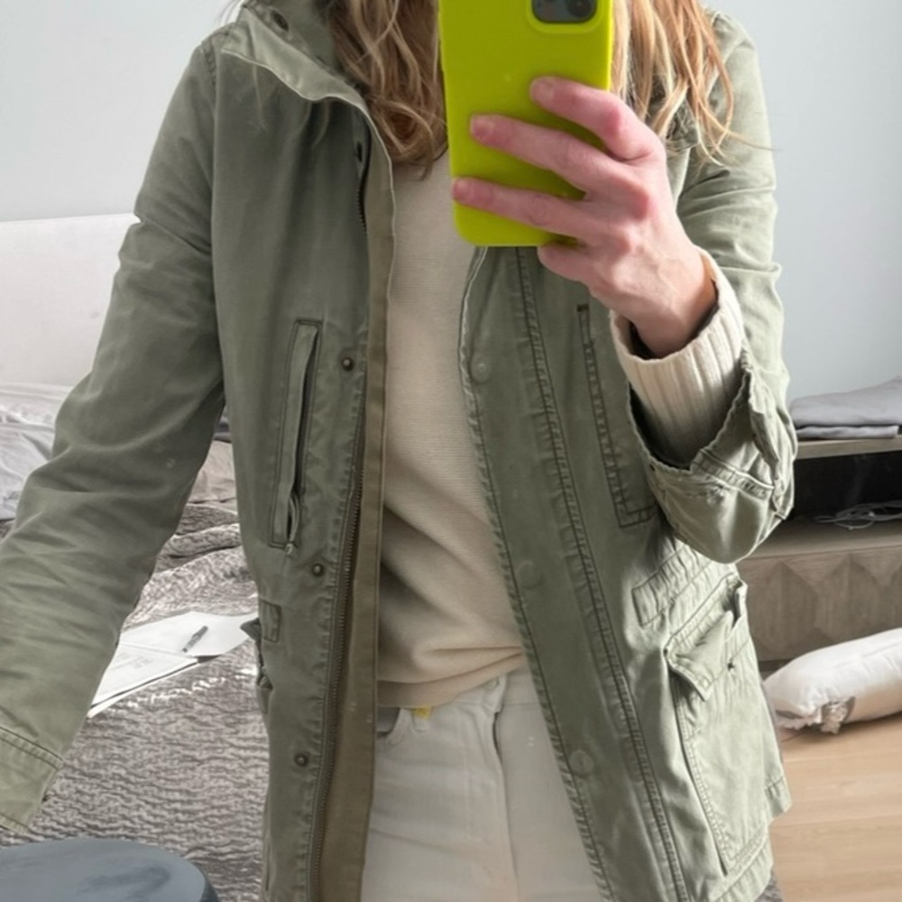 Madewell Passage Surplus Military Jacket - Size XS - Picture 6 of 10